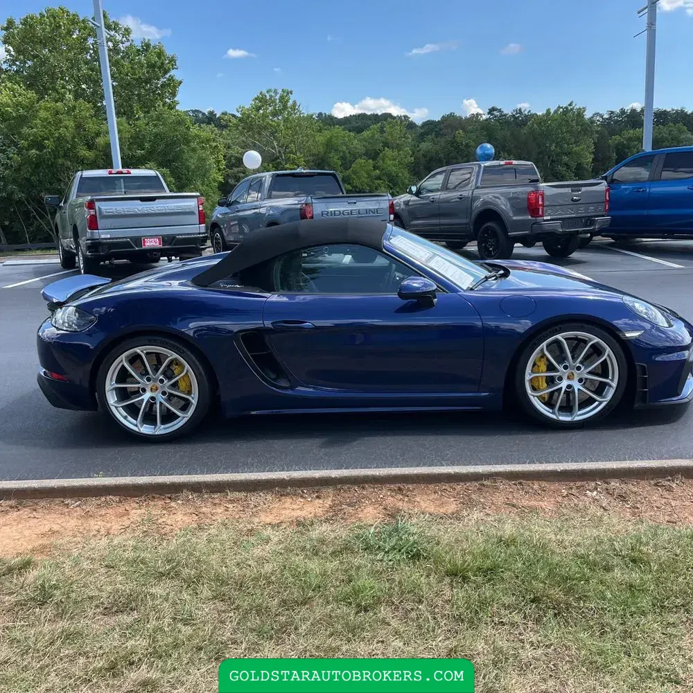 2023 Porsche 718 Boxster Spyder