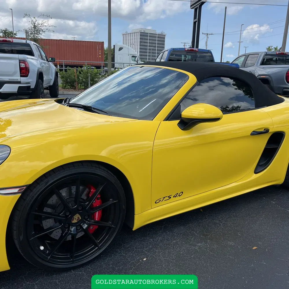 2021 Porsche 718 Boxster GTS 4.0