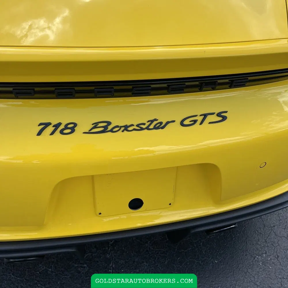 2021 Porsche 718 Boxster GTS 4.0