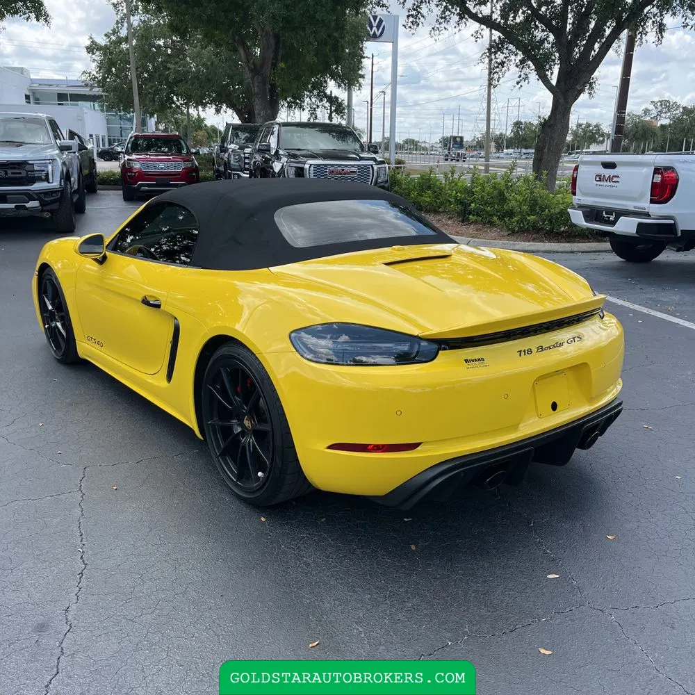 2021 Porsche 718 Boxster GTS 4.0