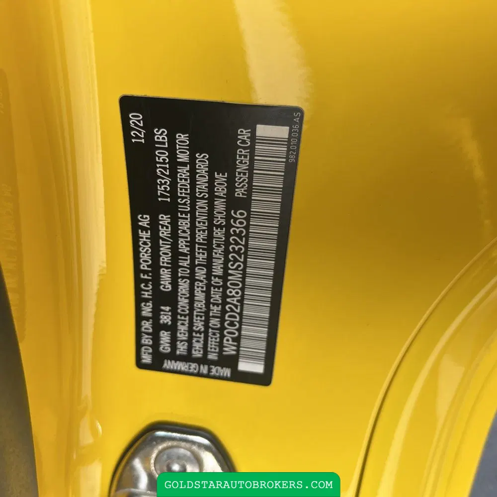 2021 Porsche 718 Boxster GTS 4.0