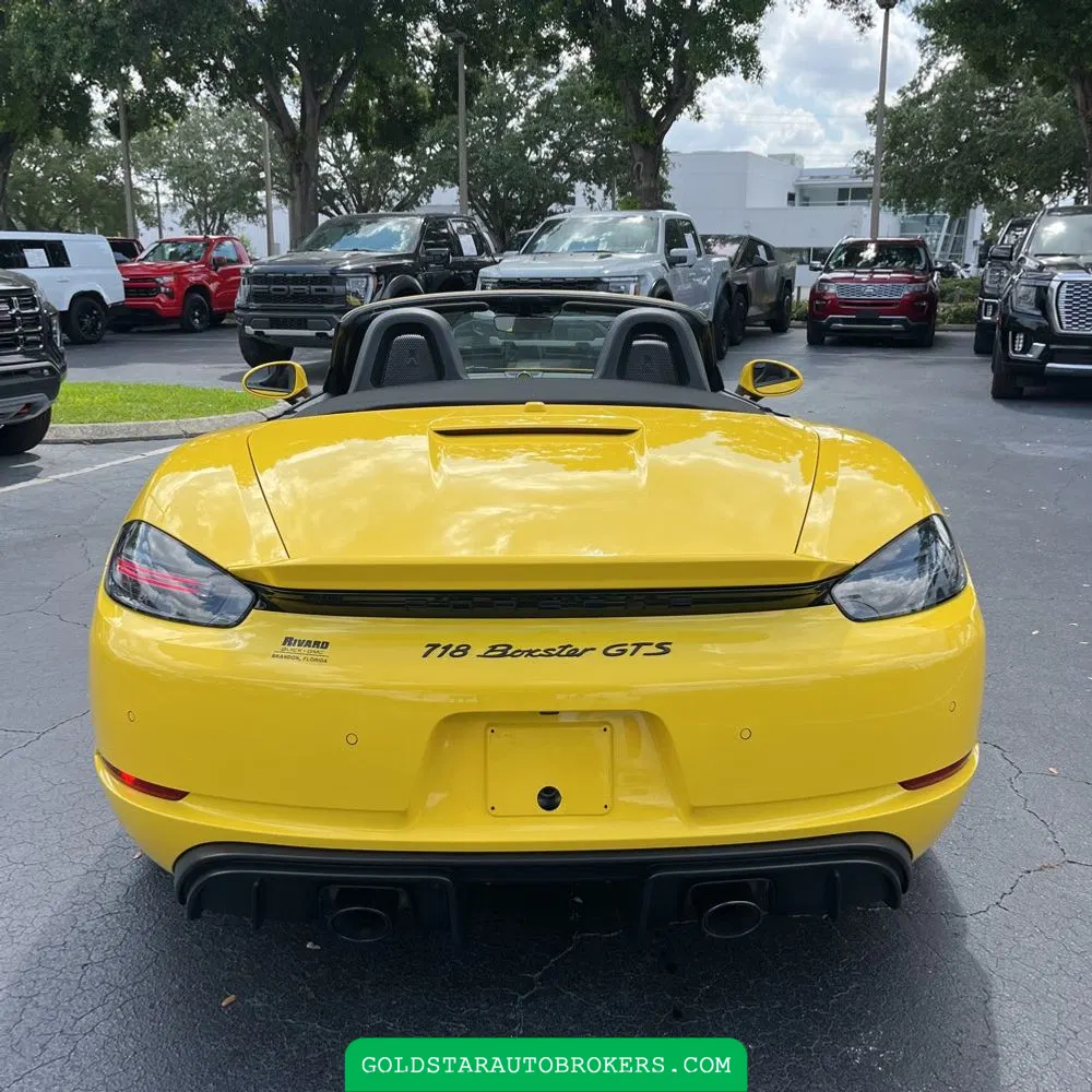 2021 Porsche 718 Boxster GTS 4.0