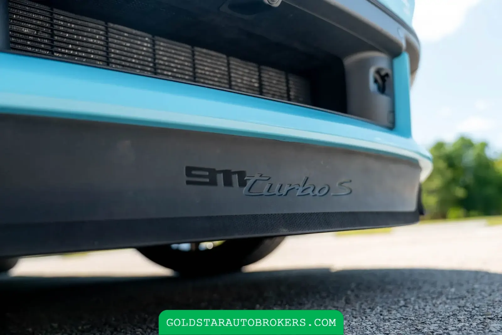 Olympic Blue 2024 Porsche 911 Turbo S Cabriolet