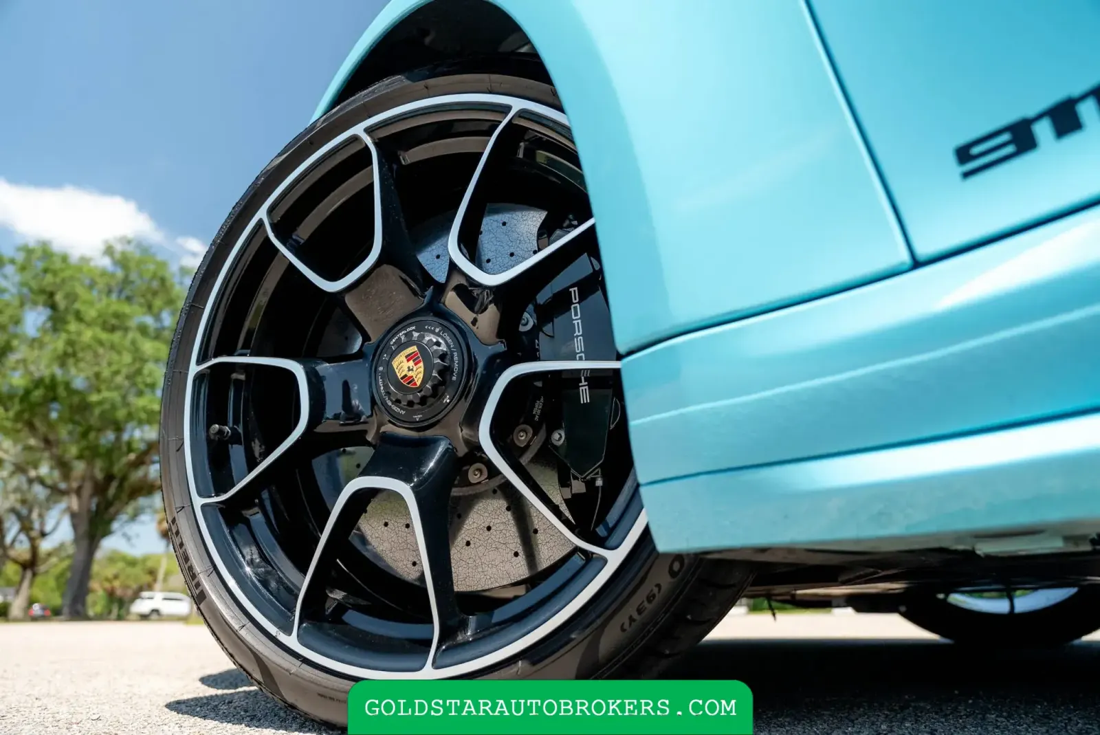 Olympic Blue 2024 Porsche 911 Turbo S Cabriolet