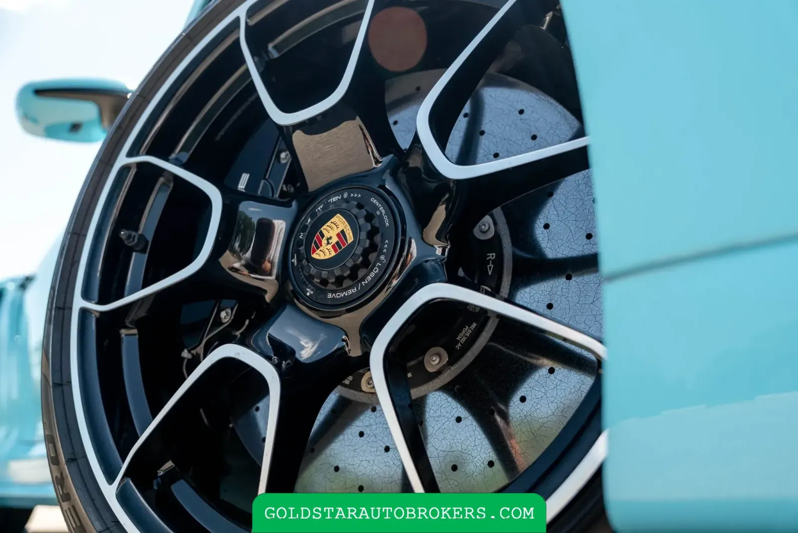 Olympic Blue 2024 Porsche 911 Turbo S Cabriolet