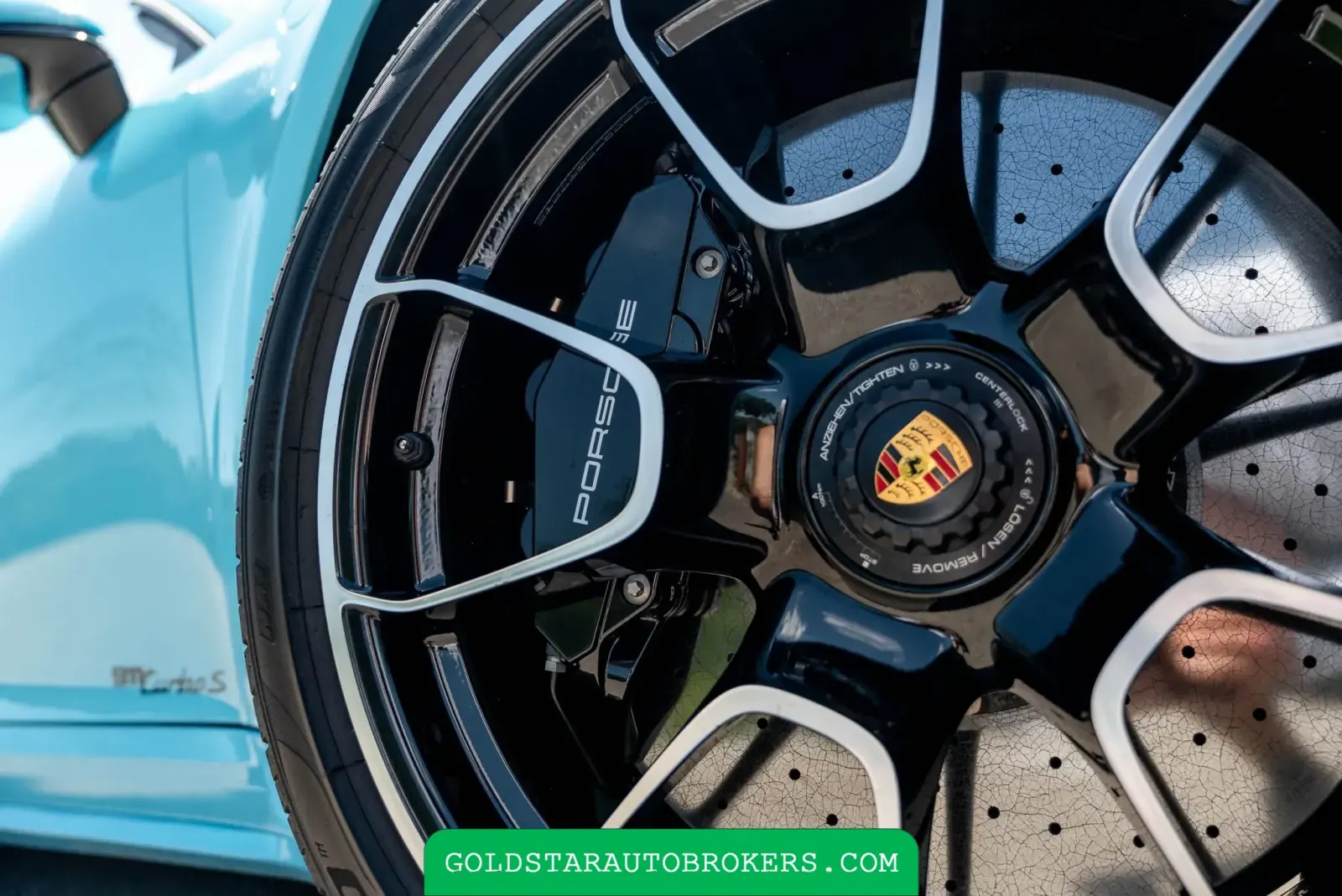 Olympic Blue 2024 Porsche 911 Turbo S Cabriolet