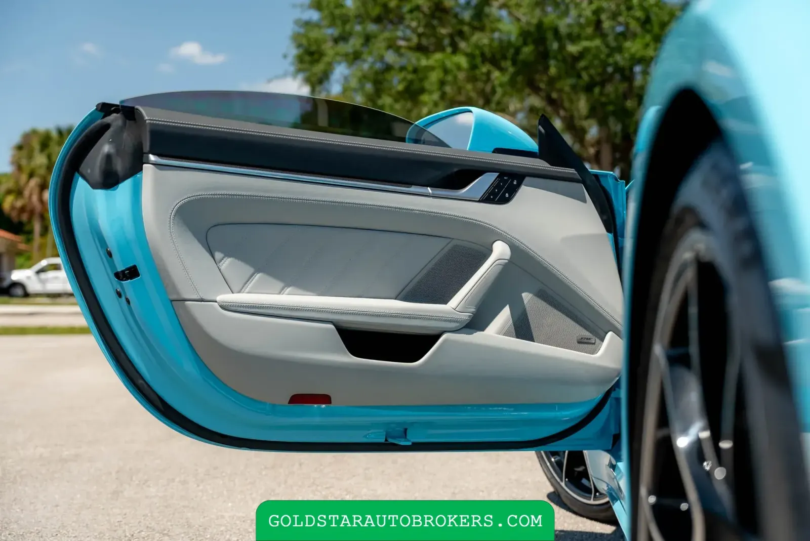 Olympic Blue 2024 Porsche 911 Turbo S Cabriolet