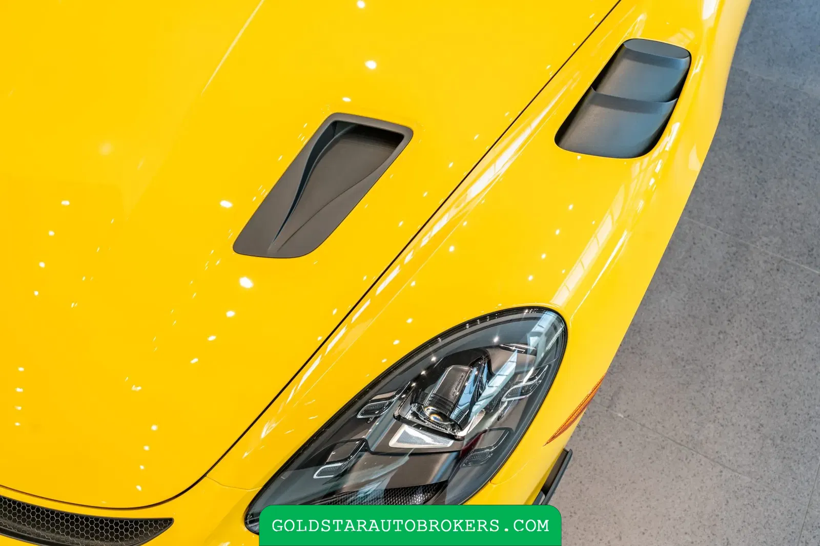 Speed Yellow 2025 Porsche 718 Spyder RS Weissach