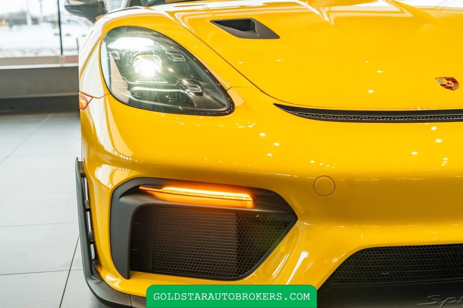 Speed Yellow 2025 Porsche 718 Spyder RS Weissach