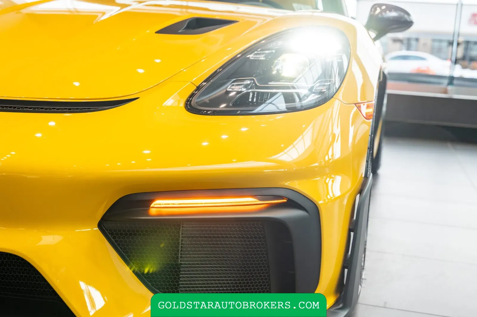 Speed Yellow 2025 Porsche 718 Spyder RS Weissach