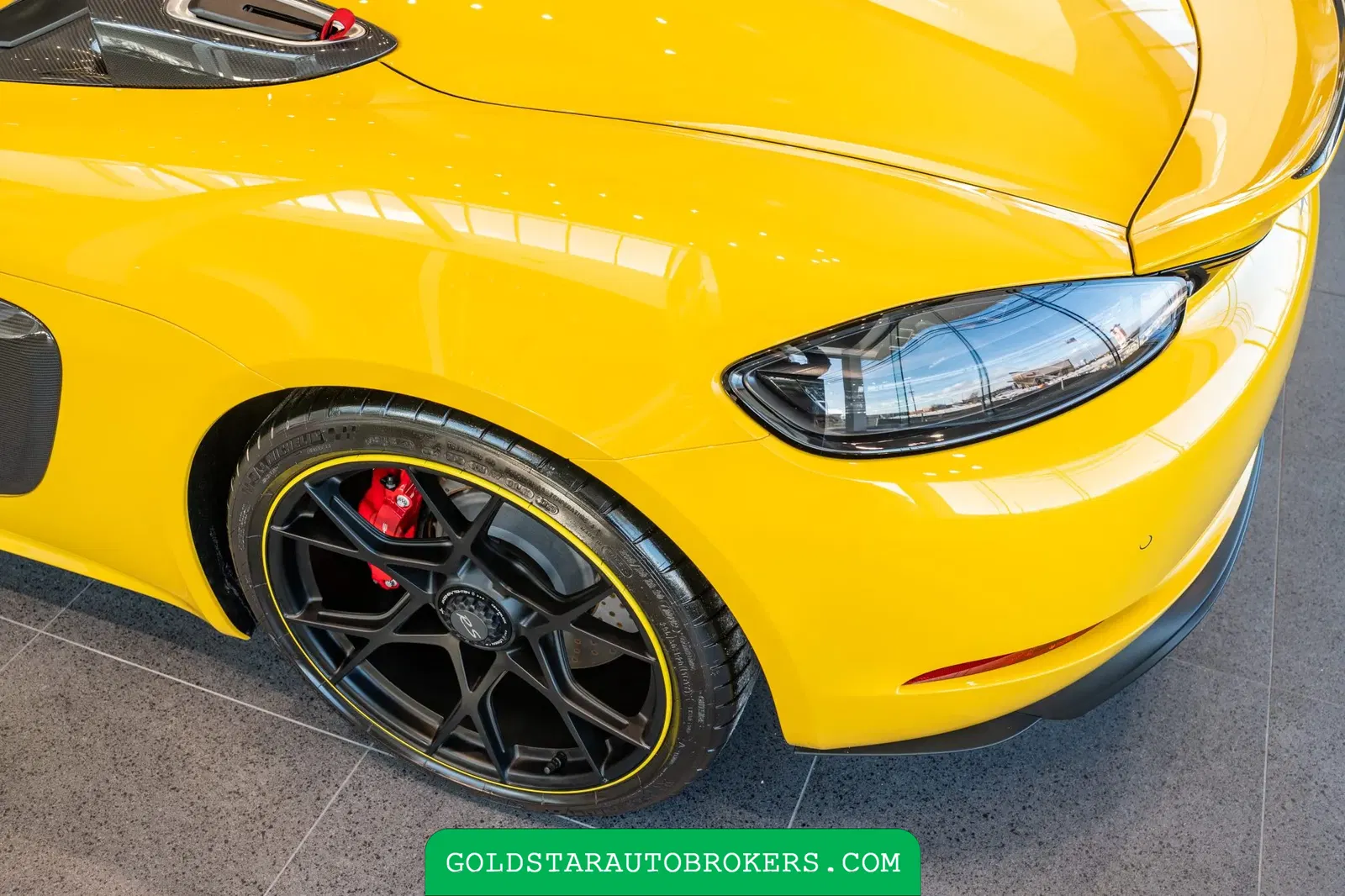 Speed Yellow 2025 Porsche 718 Spyder RS Weissach