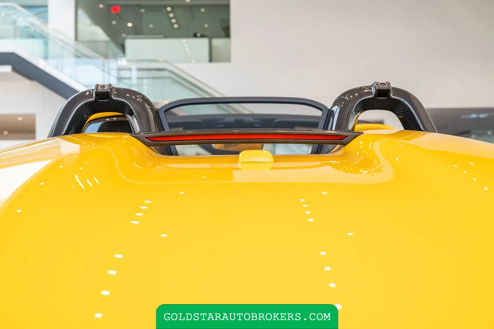 Speed Yellow 2025 Porsche 718 Spyder RS Weissach