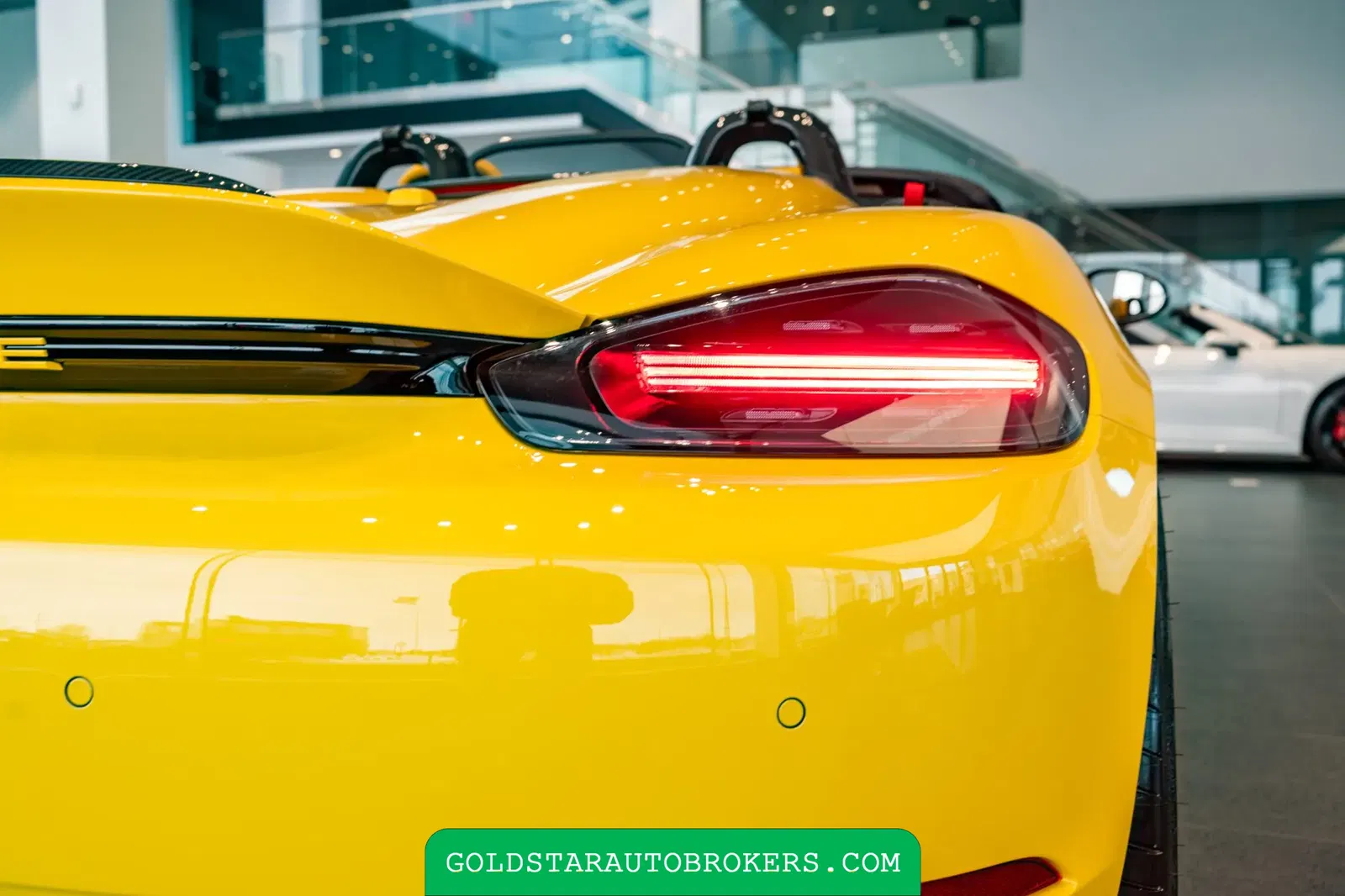 Speed Yellow 2025 Porsche 718 Spyder RS Weissach