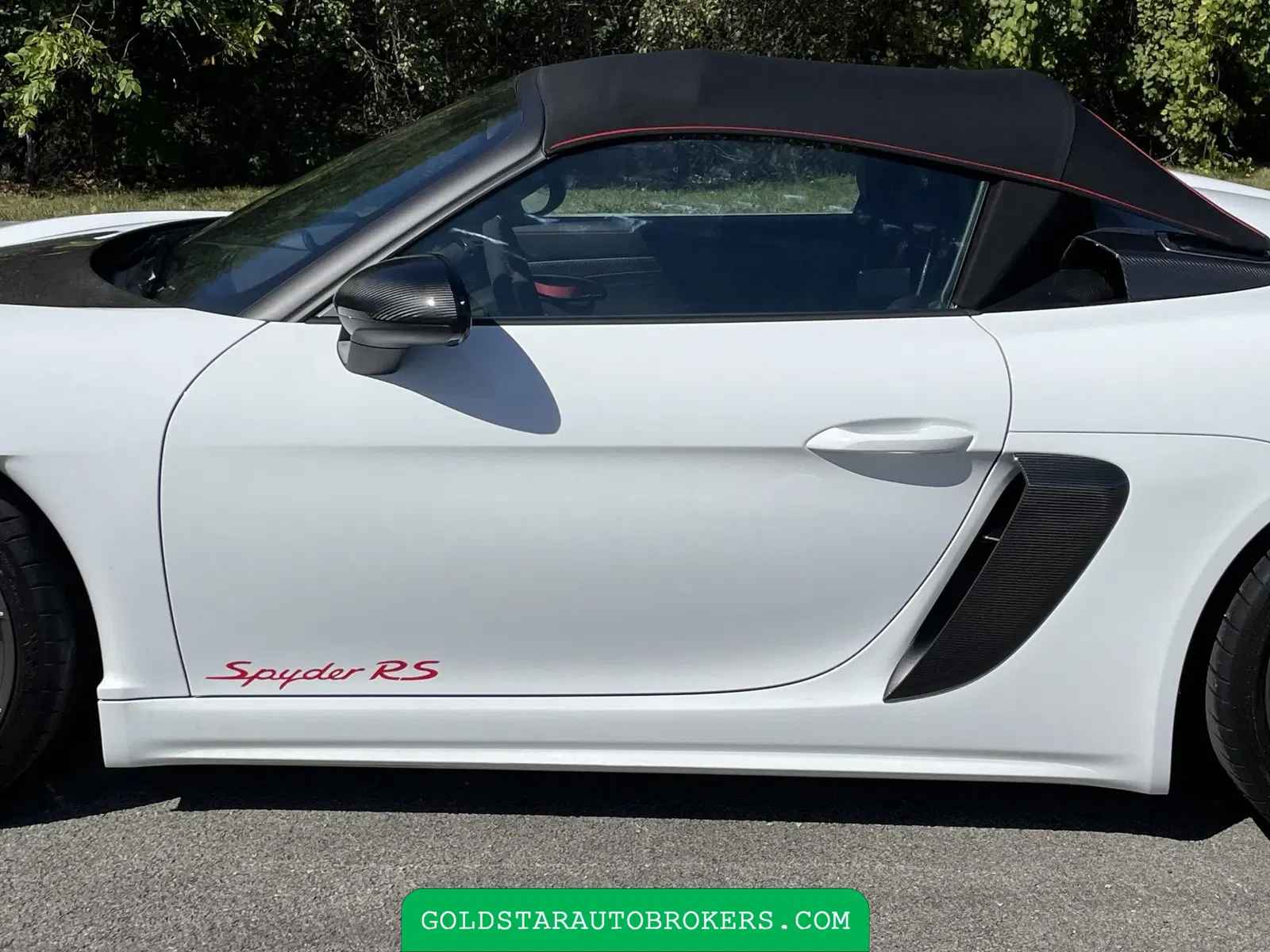 2024 Porsche 718 Spyder RS Weissach