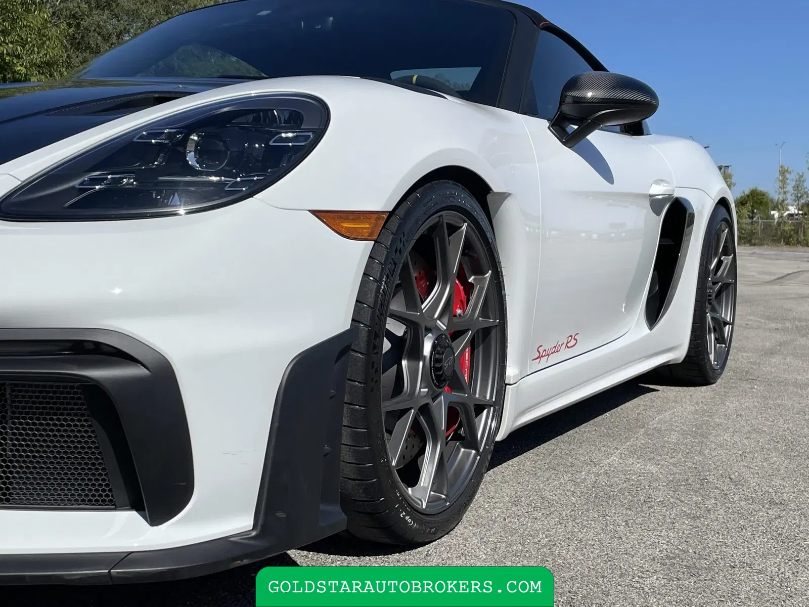 2024 Porsche 718 Spyder RS Weissach
