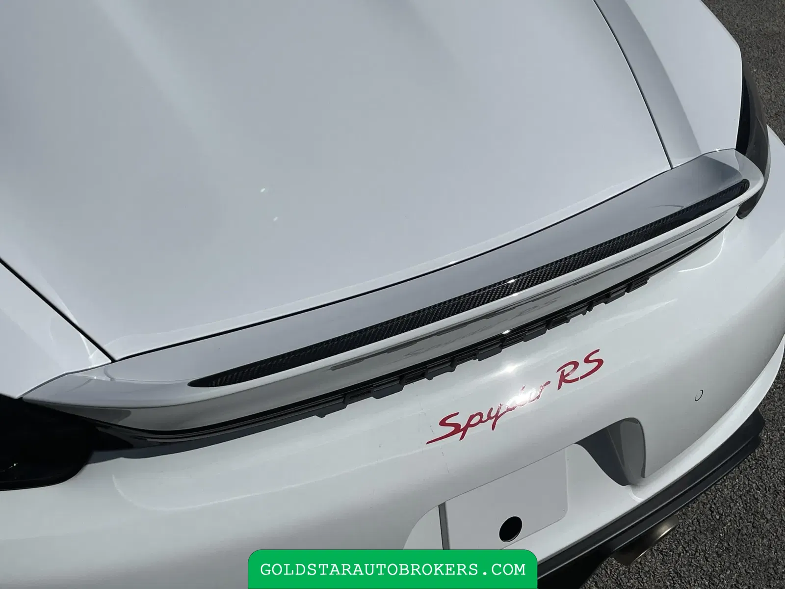 2024 Porsche 718 Spyder RS Weissach