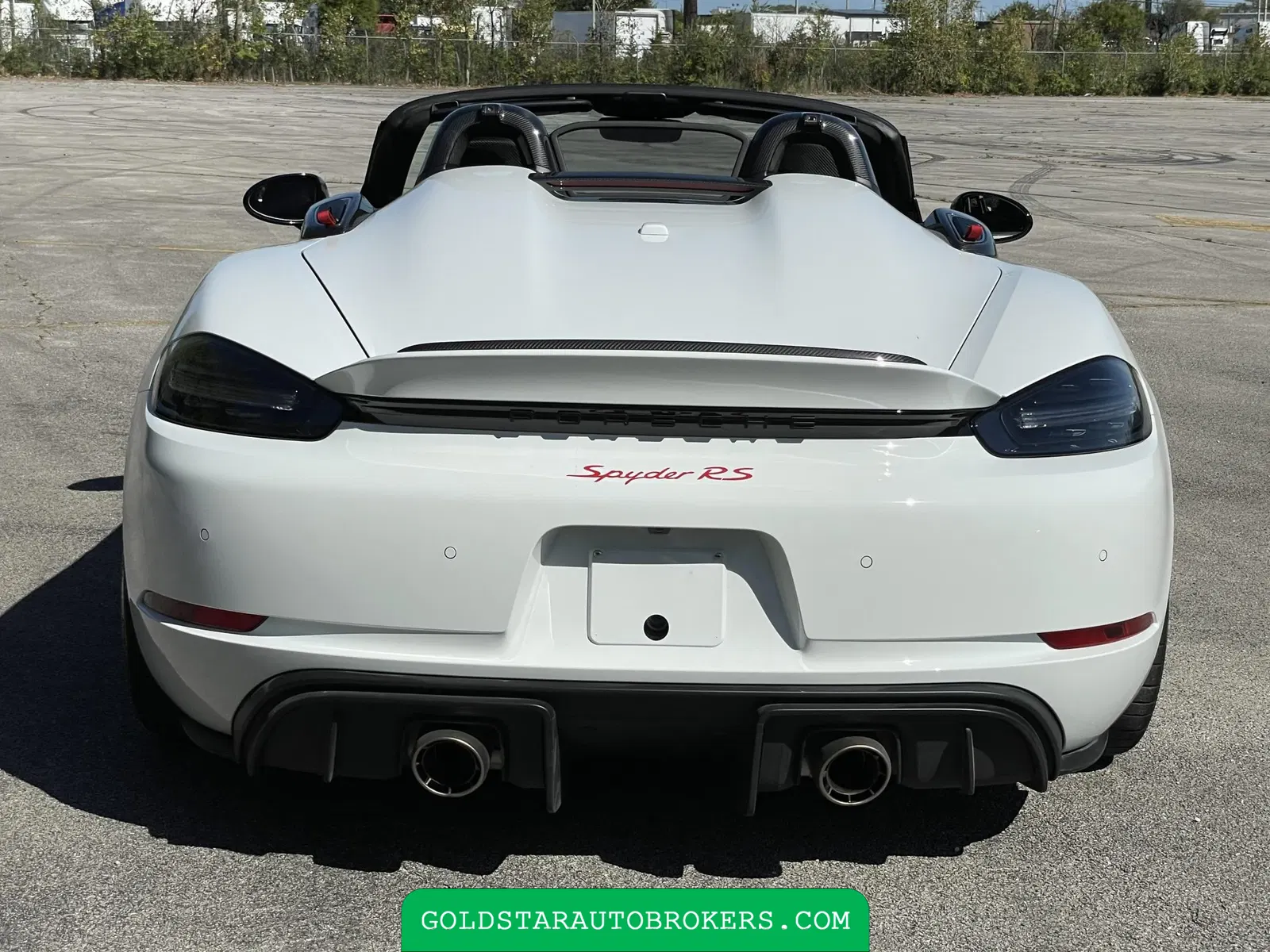 2024 Porsche 718 Spyder RS Weissach
