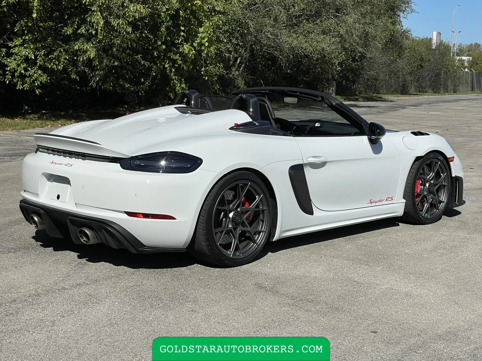 2024 Porsche 718 Spyder RS Weissach