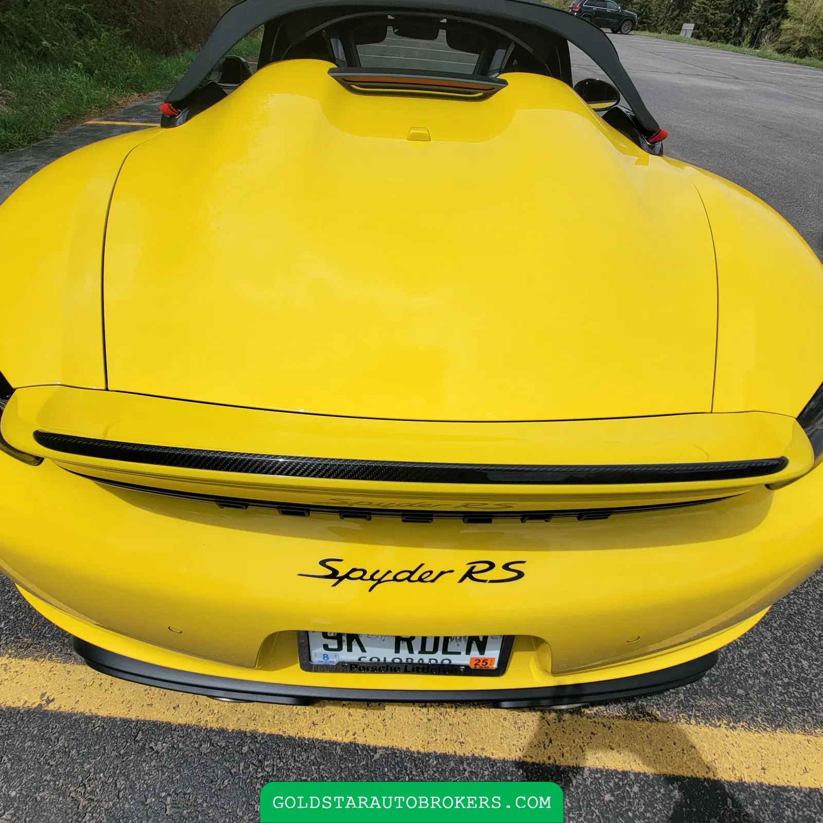 2024 Porsche 718 Spyder RS Weissach
