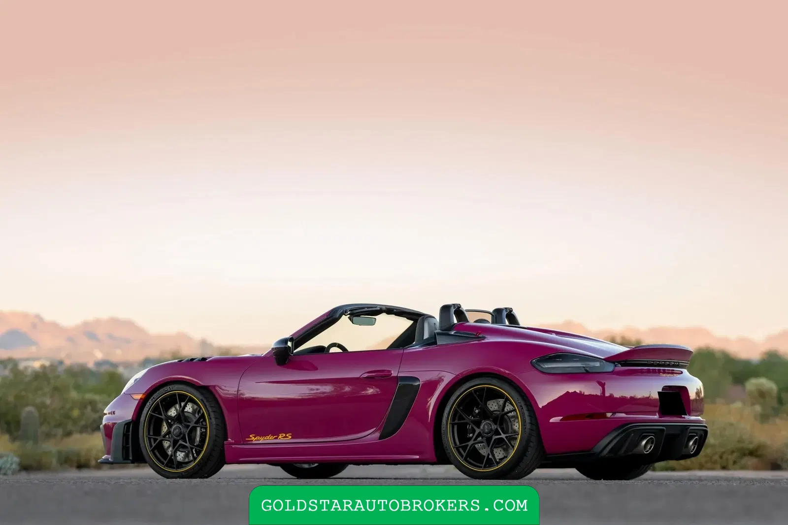 2024 Porsche 718 Spyder RS Weissach