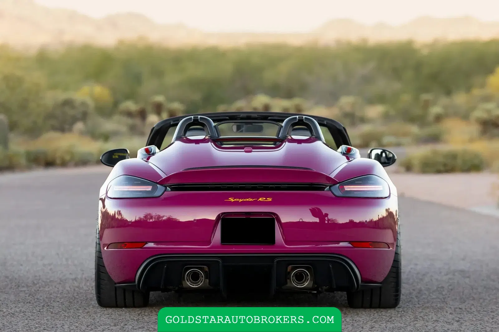 2024 Porsche 718 Spyder RS Weissach
