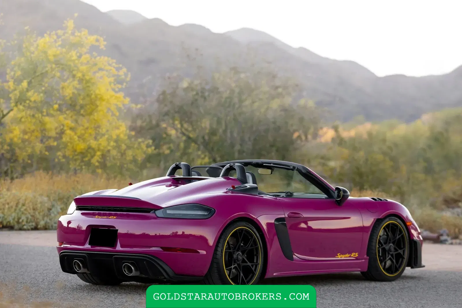 2024 Porsche 718 Spyder RS Weissach