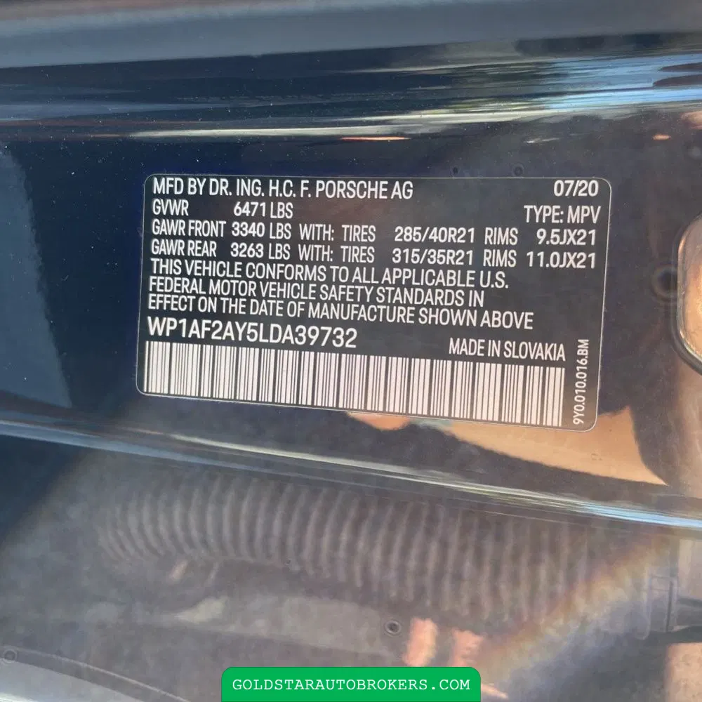 2020 Porsche Cayenne Turbo