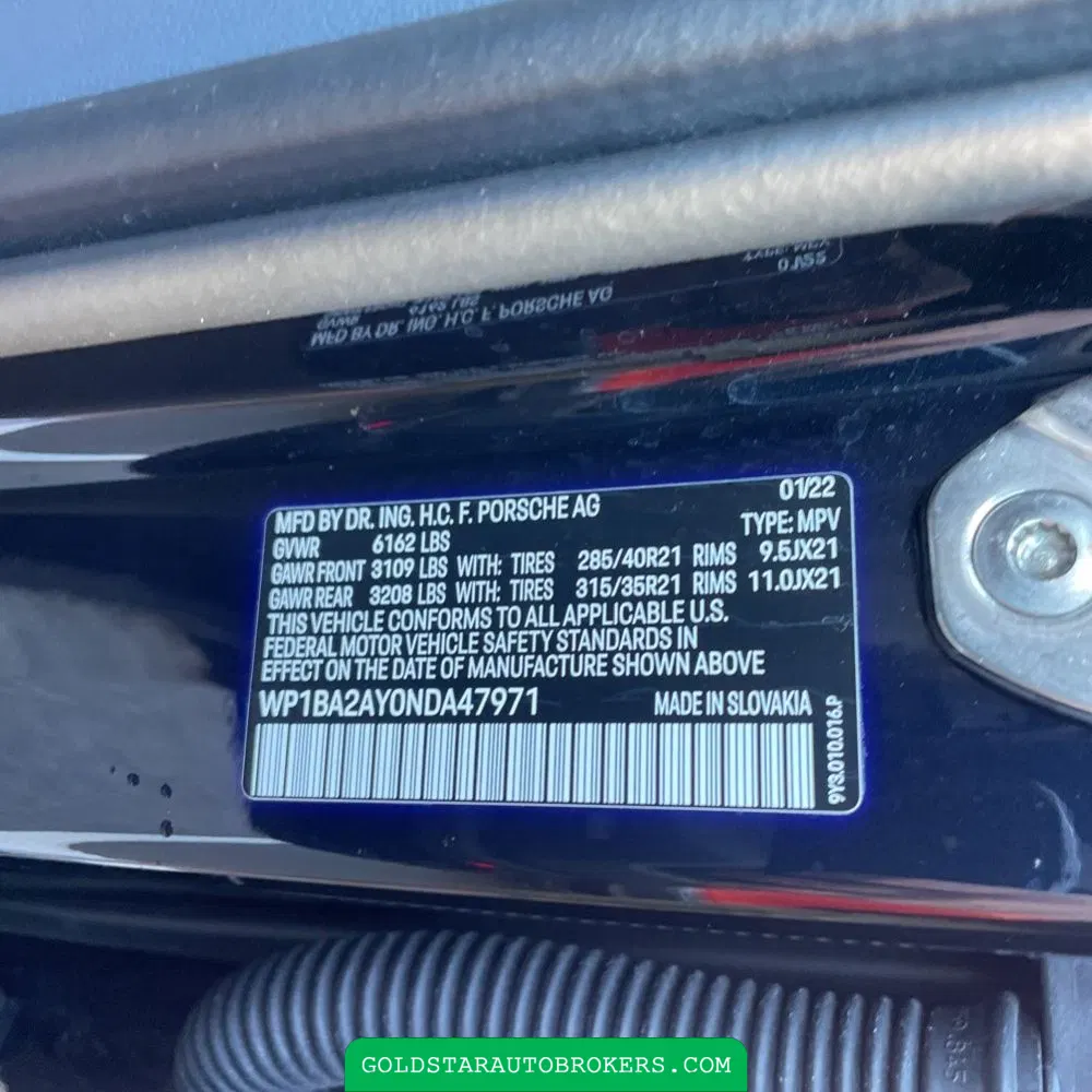 2022 Porsche Cayenne Coupe