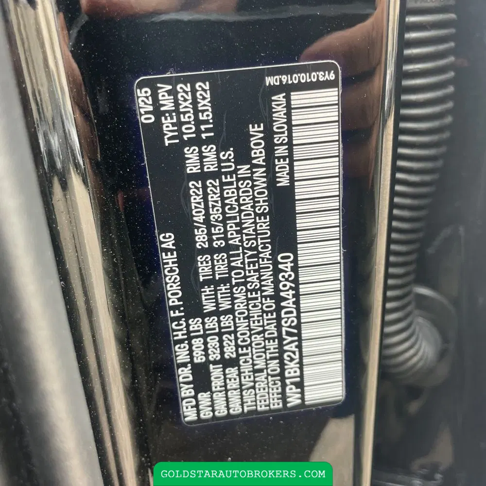 2025 Porsche Cayenne Turbo GT
