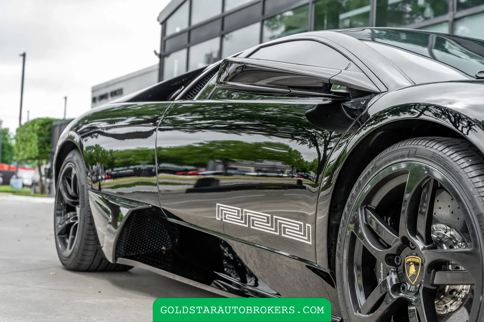 7k-Mile 2007 Lamborghini Murcielago LP640 Versace Edition