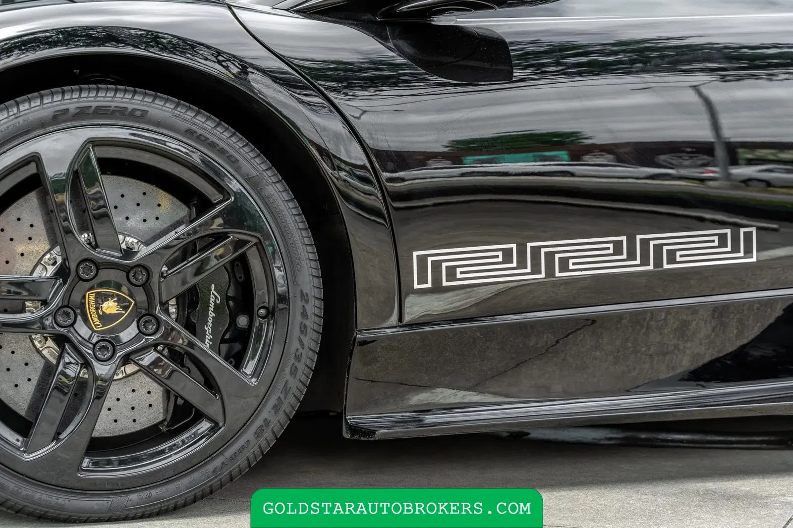 7k-Mile 2007 Lamborghini Murcielago LP640 Versace Edition